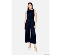 Eleganter Jumpsuit mit Eingrifftaschen dunkelblau 44
