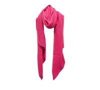 Eleganter Modeschal 220x70 cm, einfarbiger Schal - Stilvoll & Wärmend Neonpink