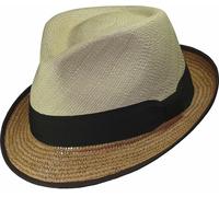 Eleganter Panamahut in Trilby Form natur, M