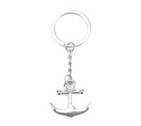 Eleganter Schlüsselanhänger Aus Edelstahl Mit Minimalistischen Anker-Anhänger, Personalisiertes Geschenk Für Frauen, Guter Freundin Oder Liebende Mama Zum Geburtstag, Hochzeit, Geschwister Geschenke