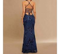 Elegantes gestricktes Jacquard-Kleid