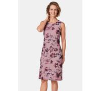 Elegantes Kleid aus weichem Mesh rosa 42