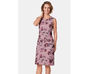 Elegantes Kleid aus weichem Mesh rosa 50