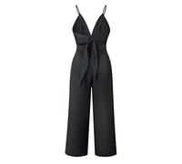 Elegantes Outfit Damen Komplett, Overall Jumpsuit Anzug Playsuit Einteiler Hochzeitsgast Elegant Festival Kleidung Festlich Business Romper Jumpsuits Sommer Hosenanzug Hochzeit Outfit Gast Frau