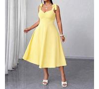 Elegantes romantisches gerafftes A-Linien Trägerkleid in Große Größen, Rot, Frühling/Herbst Damenkleider, hochwertige Damenkleider, Abendkleider, Dame
