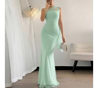 Elegantes romantisches Mode-Pendlerkleid für Frauen, sexy, anmutig, trägerloses, körperbetontes Maxikleid, geeignet für Partys, Strandurlaub, Schulanf