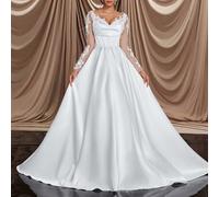 Elegantes, wunderschönes, luxuriöses beiges, transparentes Kleid mit langen Ärmeln, Kristall- und Kunstperlen-Stickerei, Spitzenappliken, Satinrock mi