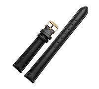 Elegantyl 12mm - 20mm Echtleder Uhrenarmband Damenuhr Ersatzarmband Uhrenzubehör, 18mm