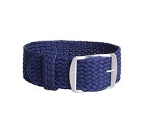 Elegantyl 14mm, 16mm, 18mm, 20mm, 22mm, einfarbig, gewebtes Nylon, Uhrenarmband für Herren und Damen, 14mm