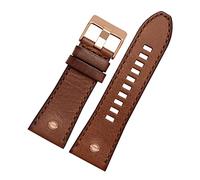Elegantyl Armband 24mm 26mm 28mm Leder Uhrenarmband Herrenuhr Ersatzarmband + Montagewerkzeug, 28mm