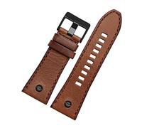 Elegantyl Armband 24mm 26mm 28mm Leder Uhrenarmband Herrenuhr Ersatzarmband + Montagewerkzeug, 28mm