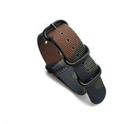 Elegantyl Camouflage Nato Nylon Uhrenarmband 18mm 20mm 22mm 24mm Sport Camouflage Nylon Uhrenarmband Uhrenzubehör, 22mm