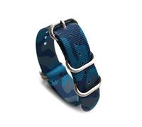 Elegantyl Camouflage Nato Nylon Uhrenarmband 18mm 20mm 22mm 24mm Sport Camouflage Nylon Uhrenarmband Uhrenzubehör, 24mm