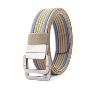 Elegantyl Canvas Gürtel Herren Taktische Gürtel Mann Outdoor Sport Nylon Geflochtener Gürtel 3,8cm Canvas Gürtel Hosen Zubehör, 110cm