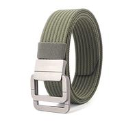 Elegantyl Canvas Gürtel Herren Taktische Gürtel Mann Outdoor Sport Nylon Geflochtener Gürtel 3,8cm Canvas Gürtel Hosen Zubehör, 120cm