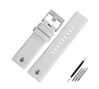 Elegantyl Echtes Lederarmband 22 24 26 27 28 30mm Uhrenarmband für Herrenuhr Ersatzarmband, 30mm
