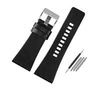 Elegantyl Lederarmband 22mm - 34mm Herrenuhr Ersatzarmband Uhrenzubehör + Montagewerkzeug, 34mm