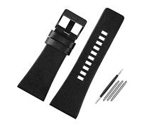Elegantyl Lederarmband 22mm - 34mm Herrenuhr Ersatzarmband Uhrenzubehör + Montagewerkzeug, 34mm