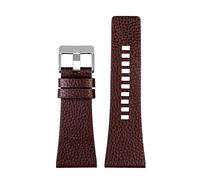 Elegantyl Lederarmband 26mm 27mm 28mm 30mm 32mm Großes Uhrenarmband Herrenuhr Zubehör, 28mm