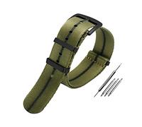 Elegantyl Nato-Nylonarmband 20mm - 23mm Wasserdichtes Uhrenarmband Atmungsaktives und schweißableitendes Uhrenzubehör, 23mm