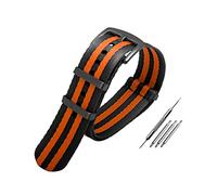 Elegantyl Nato-Nylonarmband 20mm - 23mm Wasserdichtes Uhrenarmband Atmungsaktives und schweißableitendes Uhrenzubehör, 23mm