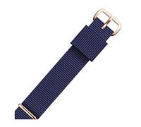 Elegantyl Nylon-Uhrenarmband 12mm - 20mm Buntes Streifen-Uhrenarmband Uhrenarmband für Herren und Damen, 12mm