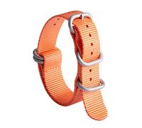 Elegantyl Nylon Uhrenarmband Farbe Uhrenarmbänder 18mm - 24mm Nato Uhrenarmband für Herren Damen Uhrenzubehör, 21mm