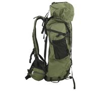 Eleganz Wanderrucksack Armeegrün 100 L - Großer Rucksack aus Oxford-Gewebe für Outdoor-Abenteuer, Trekking & Camping - Langlebig & Wasserdicht - Ideal für Wanderer & Reisende