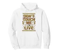 Elektriker Elektrische Lineman Wireman Hochspannungswarnung Pullover Hoodie