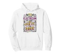 Elektriker Wireman Elektrischer Lineman Pullover Hoodie