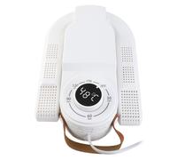 Elektrischer Schuhwärmer mit intelligentem Timer, leise 220V, Weiß