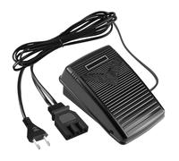 Elektrisches Fußpedal NähmaschinePedal 200-240V, Elektronische Fußsteuerung Nähmaschine, Universal Home Nähmaschine Fußschalter Pedal Variable Speed Controller mit Netzkabel (EU-Plug)