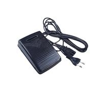 Elektronische Fußsteuerung Nähmaschine, Universal Fußsteuerung Pedal Fußschalter Stecker 200-240V mit Netzkabel, Fußpedal Controller Variable Speed Controller für meisten Nähmaschinen EU-Stecker