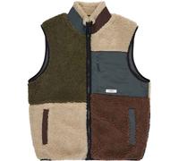 Element - ärmelloses Sherpa-Fleece - Lake Sherpa Vest Multicolor für Herren - Größe L - Beige Beige L