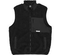 Element - ärmelloses Sherpa-Fleece - Lake Sherpa Vest Off Black für Herren - Größe L - schwarz schwarz L