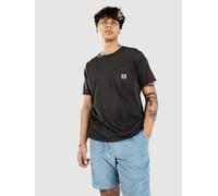 Element Basic Pocket Pigment T-Shirt off black Herren Gr. XL