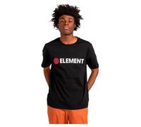 Element Kurzarm-T-Shirt Blazin Männer XS Flint Black