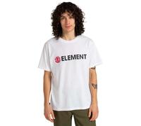 Element T-Shirt Blazin Herren – 100% Baumwolle – Weiß Größe L