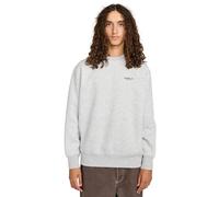 Element Sweatshirt Element Co Cr – mid grau heather – 85% Microfaser/15% Walkfrottier – Herren XL