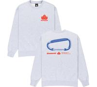 Element - Dickes Sweatshirt aus recycelten Materialien - Sporting Crew Mid Grey Heather für Herren aus Baumwolle - Größe L - Grau Grau L