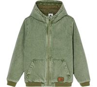 Outdoorjacke ELEMENT "Dulcet Denim Color", Kinder, Gr. 14(155-164cm), grün (deep forest), Obermaterial: 70% Baumwolle, 30% Baumwolle., Jacken Outdoorjacke (17482030-14) deep forest