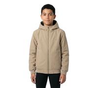 Outdoorjacke ELEMENT "Hooded Bomber Jacket Y", Jungen, Gr. 14(155-164cm), beige (aluminum), Obermaterial: 100% Polyester., Jacken Outdoorjacke (95126304-14) aluminum