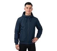 Bomberjacke ELEMENT "Hooded Bomber Jacket", Herren, Gr. XL, blau (eclipse navy), Obermaterial: 100% Polyester., Jacken Bomberjacke (23242926-XL) eclipse navy