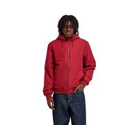 Bomberjacke ELEMENT "Hooded Bomber Jacket", Herren, Gr. XL, rot (zinfandel), Obermaterial: 100% Polyester., Jacken Bomberjacke (29856567-XL) zinfandel