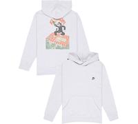 Element - Fleece-Jacke aus recycelter Baumwolle mit Kapuze - Jungen - Pizza Hooded Sweatshirt Youth Mid Grey Heather - Pizza Hooded Grau 14 Jahre