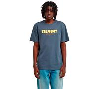 Element Fluff T-Shirt dark slate Herren Gr. M