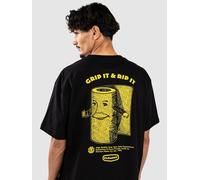 Element Grip It T-Shirt flint black Herren Gr. S