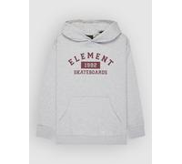 Element Home Team Kids Hoodie mid grey heather Jungen Gr. T12