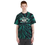Element - Home Team Tie Dye Fir - T-Shirt - Grün - S - 100% Bio-Baumwolle Grün S