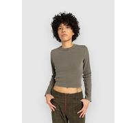 Element Icon Crop T-Shirt forest night Damen Gr. L